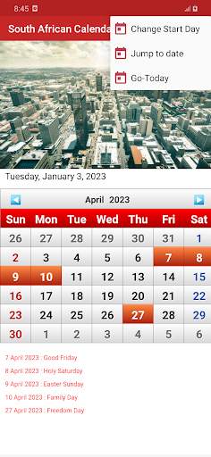 South African Calendar screenshot 3