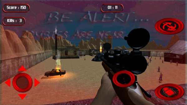 sniper assasin zombie menembak screenshot 9