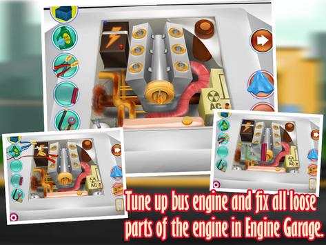 Crazy Bus Mechanic Garage screenshot 9