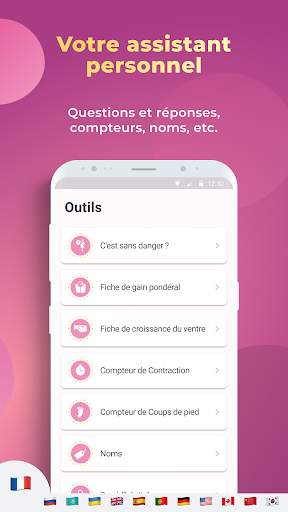 Calendrier de grossesse: Le suivi de ma grossesse screenshot 6