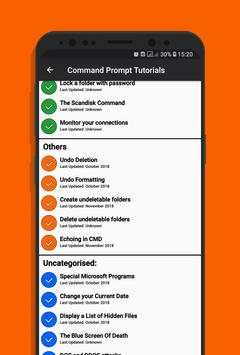 Command Prompt Tutorials - FULL скриншот 3