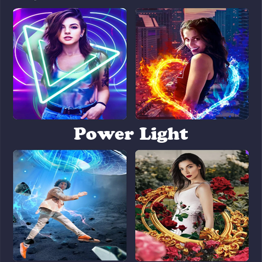 Power Light -Photo Editor with Neon Effect icon
