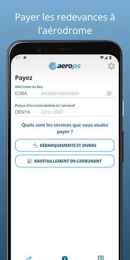 aerops payment app screenshot 1