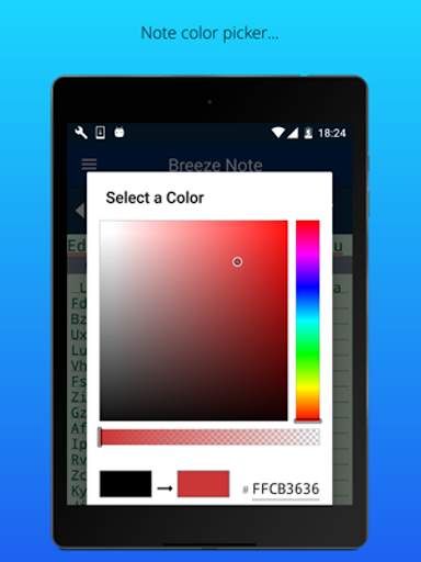 Breeze Note Color Editor screenshot 23