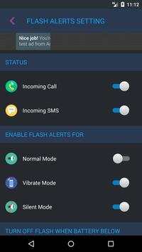Blink Flashlight Alerts Incoming Call and SMS screenshot 2