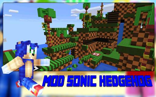 Mod Sonic Hedgehog - For Minecraft Pe 2021 screenshot 1