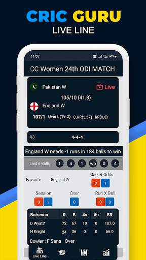 Crick Guru Live Line screenshot 1