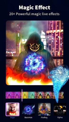 Magic Video Editor With Music screenshot 1
