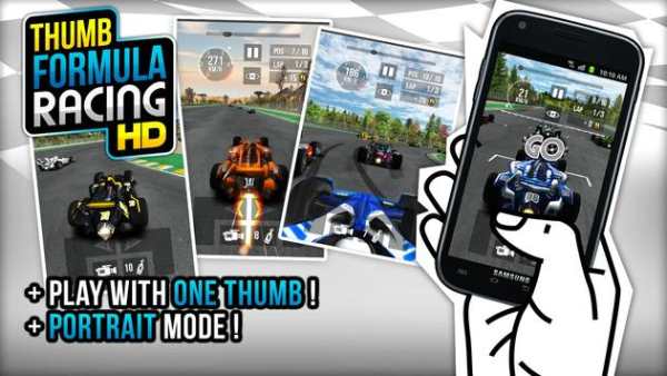 Thumb Formula Racing screenshot 3