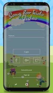 Song for kids video screenshot 4