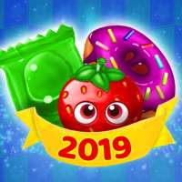 Candy Fruit Blast Mania 2019 logo
