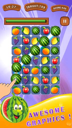 Fruit Link Master: Advanced Line Blast скриншот 1