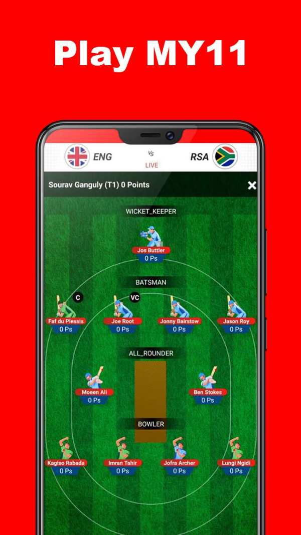 MY11 Fantasy - My11Circle Teams Prediction screenshot 1