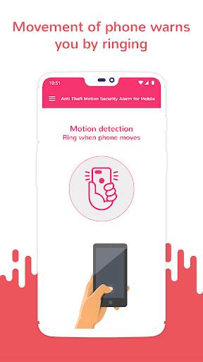 Anti Theft Motion Security Alarm for Mobile screenshot 3