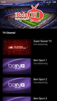 iBola TV - Streaming Bola HD screenshot 1