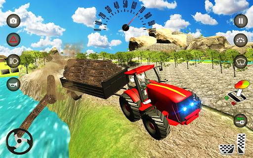 Real Tractor games 2021 driving 3D new games 2020 screenshot 5