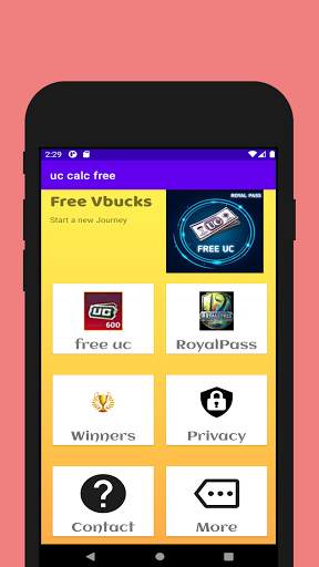 UC Free Rewards : Get Free UC PUB 2021 screenshot 1