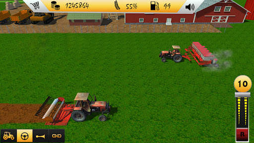 Real Tractor Driving Sim 3D screenshot 4