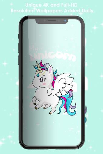 Magical Cute Unicorn Wallpaper screenshot 4