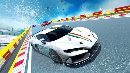 Mega Ramp Car Stunt Offline 3D screenshot 7