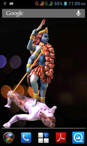 3D Maa Kali Live Wallpaper screenshot 8