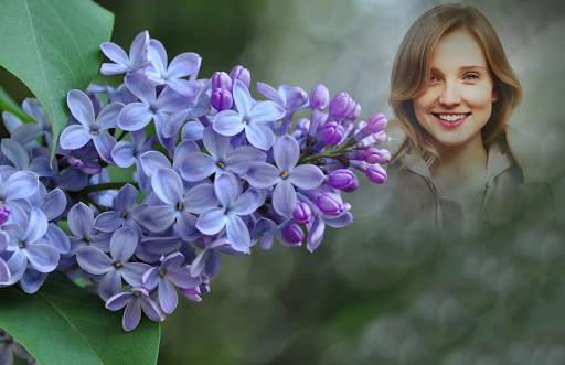 Lilac Flower Photo Frames screenshot 3