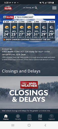 News 8000 First Warn Weather screenshot 5