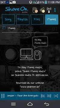 ShareON DLNA WiFi Music Player screenshot 3