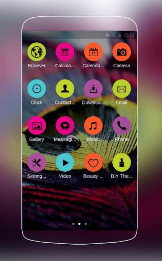 Beautiful Feather Theme screenshot 2