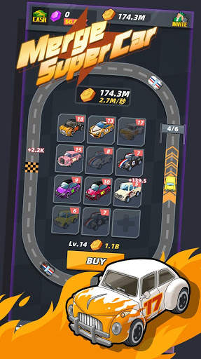 Merge Super Car स्क्रीनशॉट 1