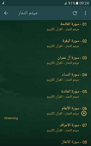 القران الكريم كاملا بصوت ميثم التمار screenshot 3