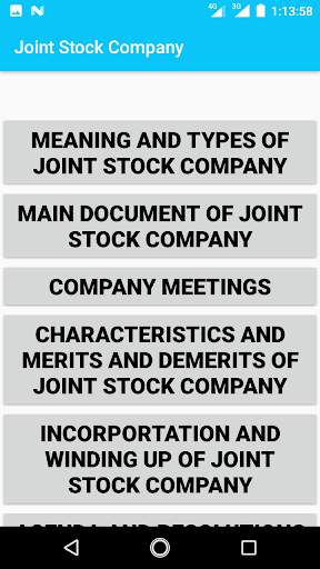 Business Studies Class 11 -  Offline screenshot 5