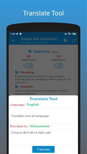 IELTS Advanced Words: Flashcards - Examples скриншот 8