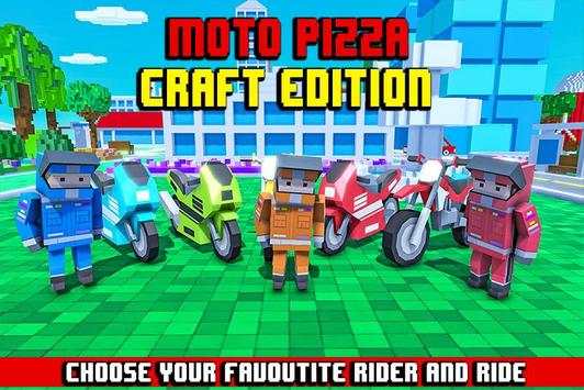 Moto Pizza Delivery: Blocky Edition screenshot 4