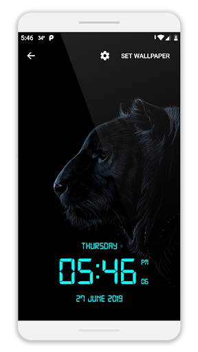 LED Digital Clock LiveWP screenshot 2