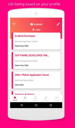 Online job search(gigbites) скриншот 4