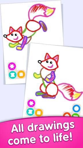 Bini Drawing games for kids screenshot 3