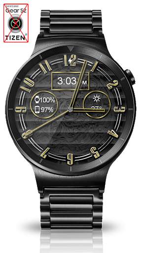 Polished Style HD Watch Face & Clock Widget screenshot 4