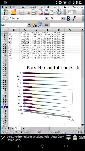 AndrOpen Office screenshot 3