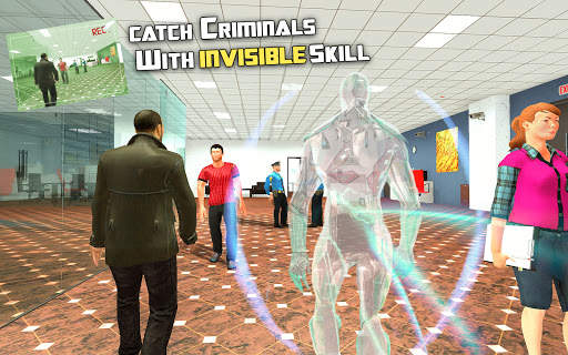 Invisible Ninja Rope Hero Game скриншот 1