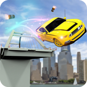 Half Bridge Car Stunt Simulator: High Speed Race icon