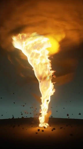 Fire Tornado live wallpaper screenshot 5