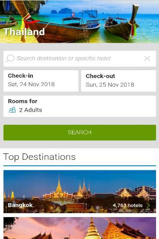 Thailand Travel and Hotel Booking screenshot 4