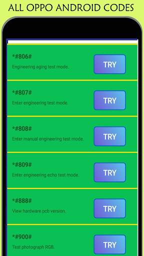 Secret Code For Oppo Mobiles latest 2019 screenshot 3