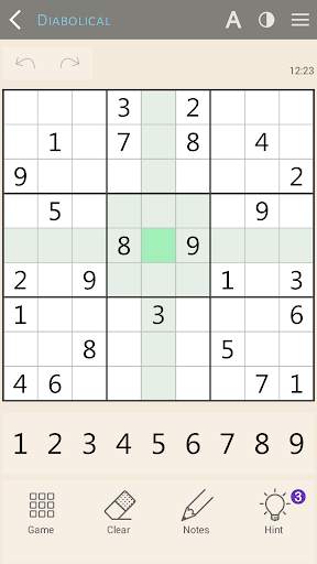 Sudoku classic screenshot 2