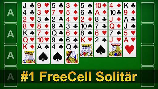 FreeCell Solitär screenshot 1