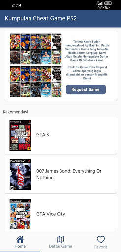 Kumpulan Cheat Game PS2 screenshot 1