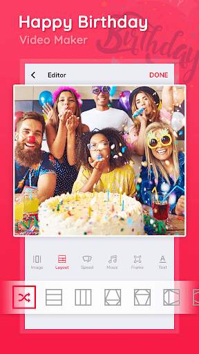 Birthday Video Maker with Song and Name screenshot 2