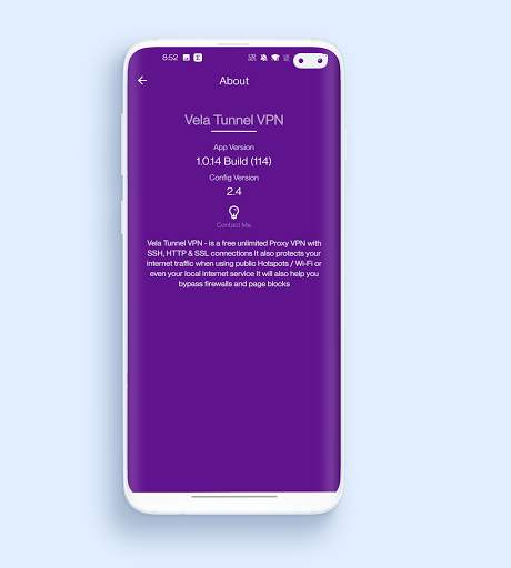 Vela Tunnel Free SSH/HTTP/SSL VPN screenshot 3