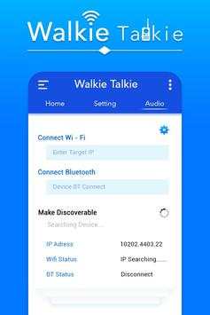 Wifi Walkie Talkie screenshot 3